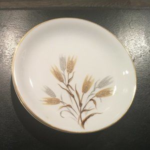 Noritake Fine China Japan #5414 Wheaton golden Wheat Dishes (4) salad plates